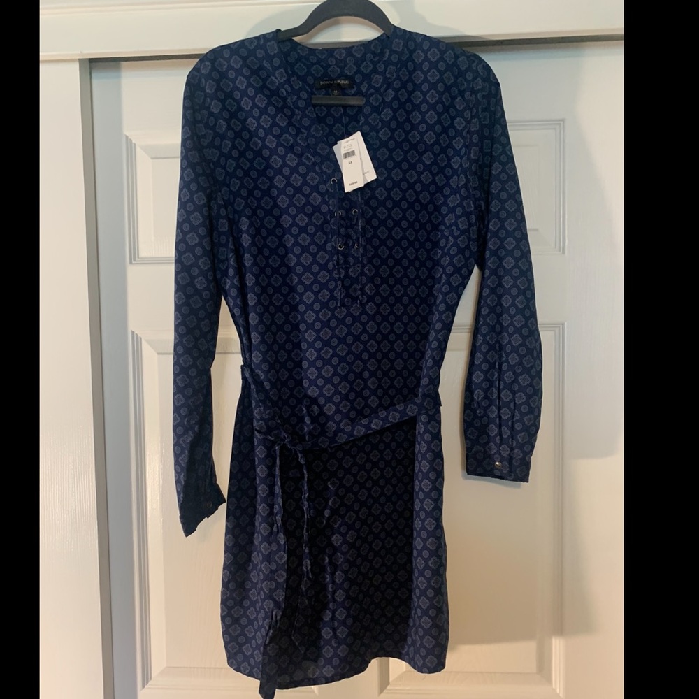 Banana Republic blue tunic